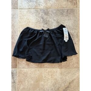 Cat & Jack Girls Dance Activewear Skirt - Black - Size M (8) NWT